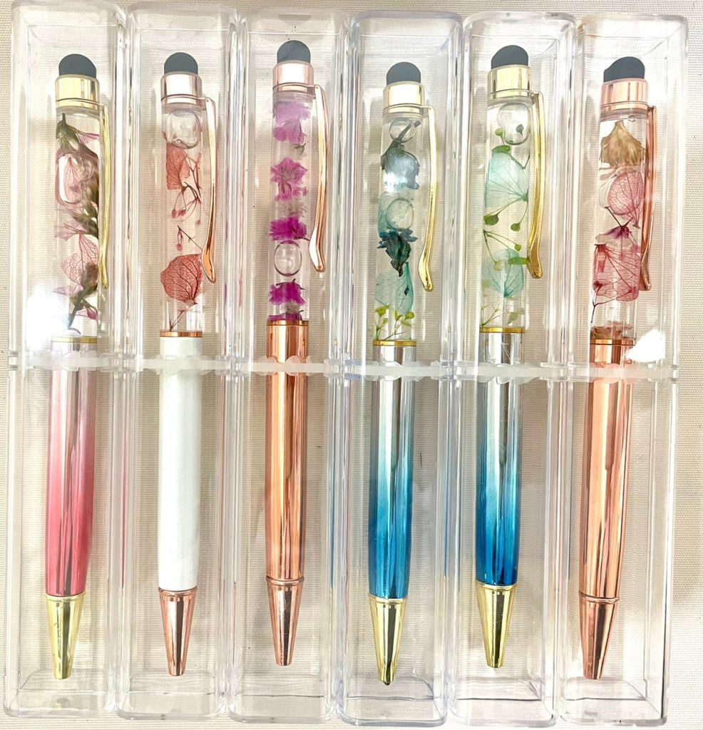 見ているだけで癒される ハーバリウムボールペン 花屋 はな輔